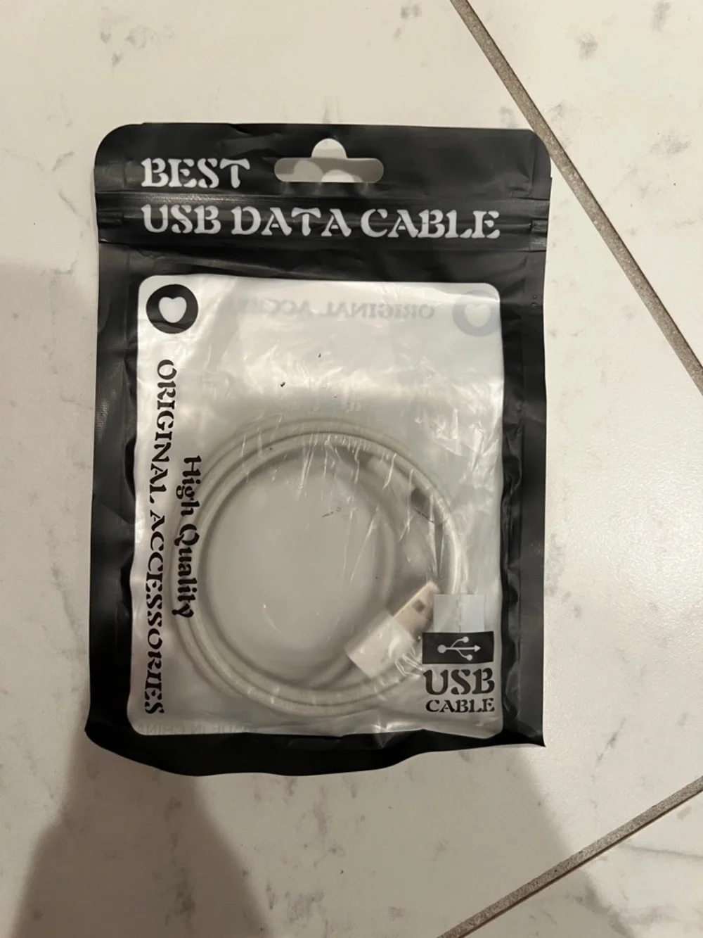 USB Data Cable - White